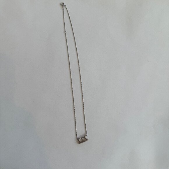 Zales Diamond Accent Lucky Number "222" Necklace in Sterling Silver - Picture 2 of 5